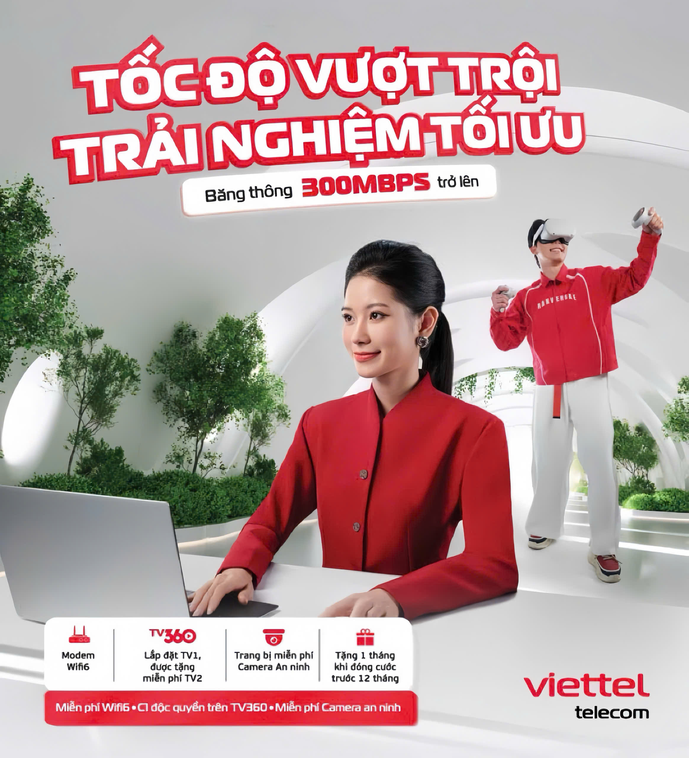 Trải nghiệm Internet không giới hạn